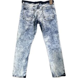 Sean John Mercer Slim Straight Stretch Denim Jeans Blue Wash 40x32‎ Y2K